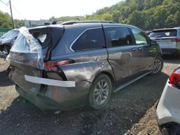 TOYOTA SIENNA XLE 2022 charcoal  hybrid engine 5TDYSKFC7NS073560 photo #4