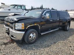 CHEVROLET SILVERADO 2013 black  diesel 1GC4K1C89DF176938 photo #3