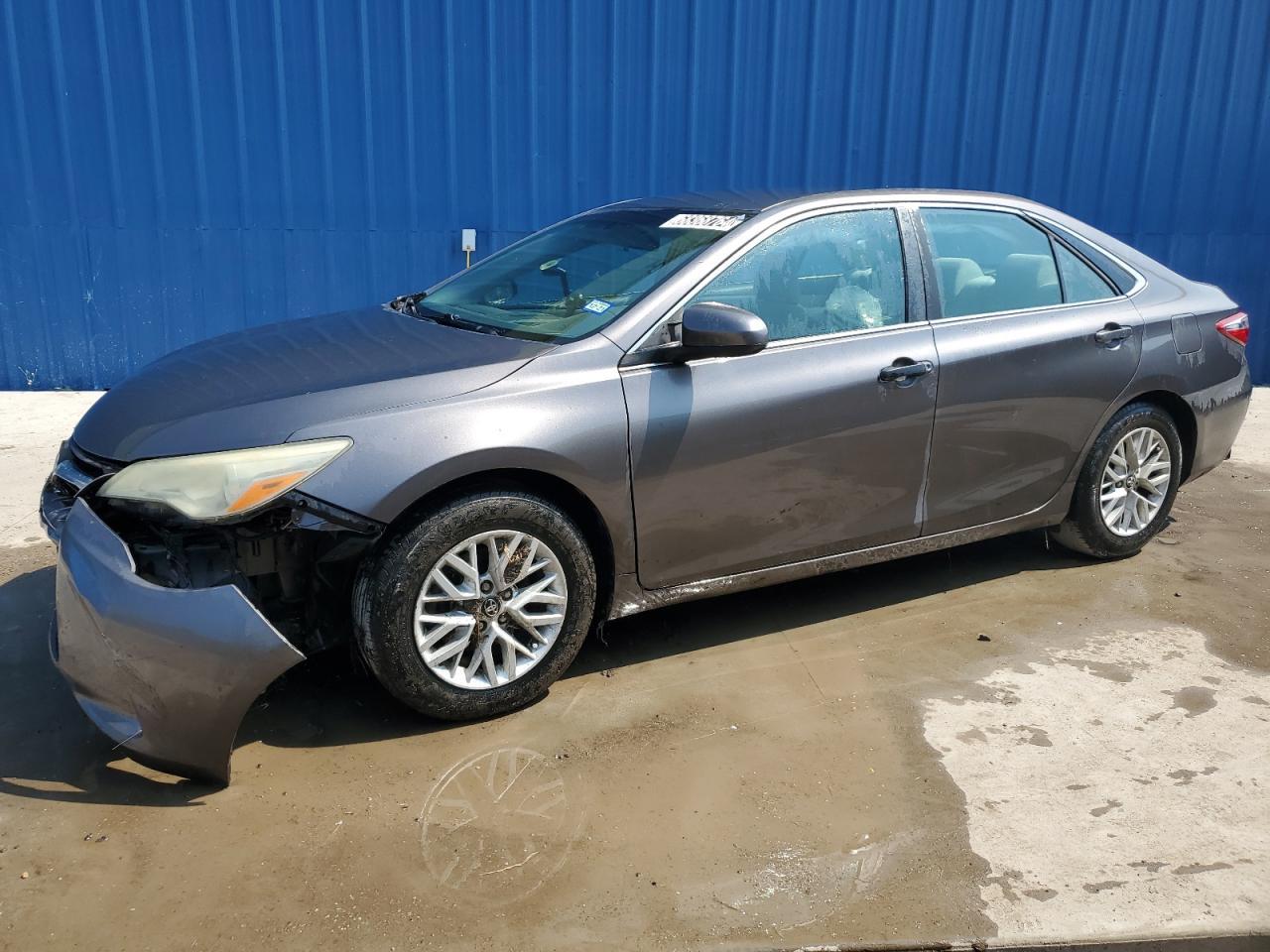 TOYOTA CAMRY LE 2016 gray  gas 4T4BF1FK4GR537660 photo #1