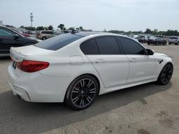 BMW M5 2019 white  gas WBSJF0C50KB284997 photo #4