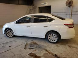 NISSAN SENTRA S 2014 white sedan 4d gas 3N1AB7AP3EY245765 photo #3