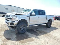 FORD F150 SUPER 2019 silver  gas 1FTEW1EP9KFB05880 photo #2