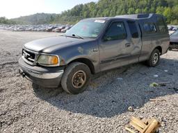 FORD F150 2002 gray  gas 1FTRX17252KB05317 photo #2