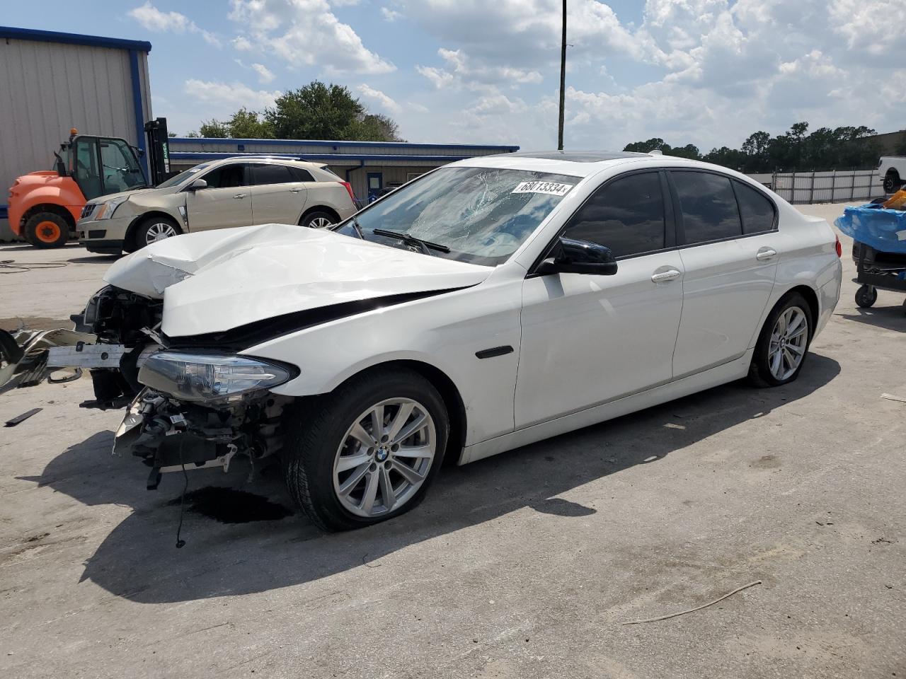 BMW 528 I 2015 white  gas WBA5A5C59FD514824 photo #1