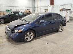 HONDA CIVIC EX 2008 blue  gas 1HGFA16848L115092 photo #2