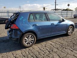 VOLKSWAGEN GOLF 2015 blue  gas 3VW217AU1FM014329 photo #4