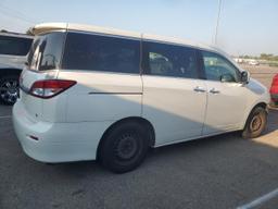 NISSAN QUEST S 2011 white  gas JN8AE2KP7B9010068 photo #4