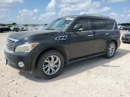 INFINITI QX56 2012 black 4dr spor gas JN8AZ2ND3C9716641 photo #2