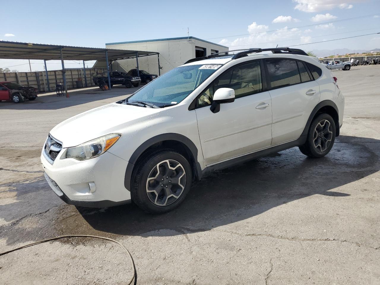 SUBARU XV CROSSTR 2013 white  gas JF2GPAKC7D2821342 photo #1