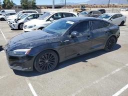 AUDI A5 PREMIUM 2023 black  gas WAUCBCF51PA047292 photo #2