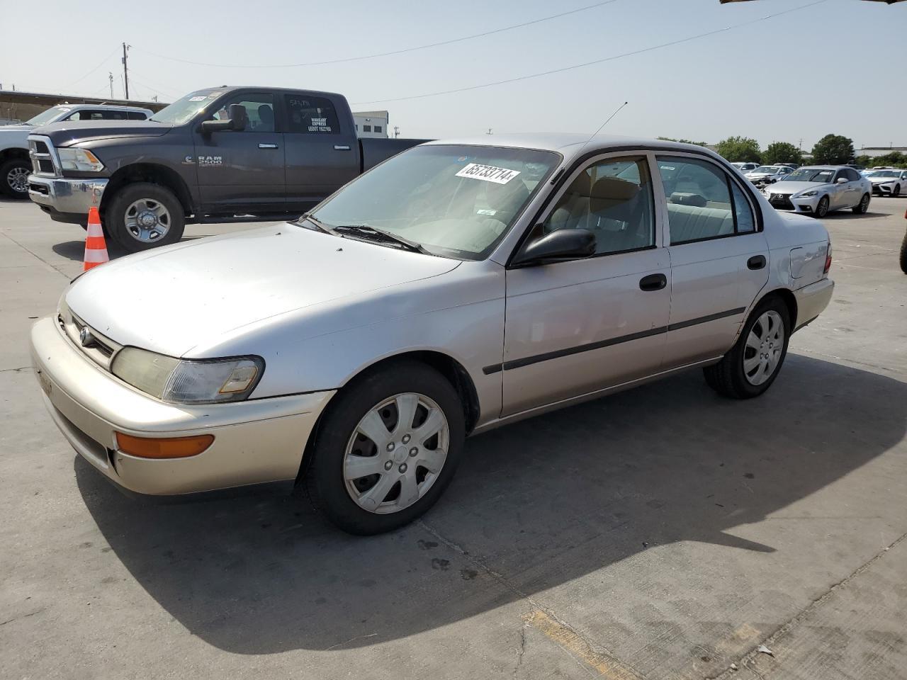 TOYOTA COROLLA 1996 silver  gas 1NXBA02E3TZ449731 photo #1