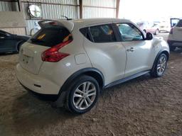 NISSAN JUKE S 2013 white  gas JN8AF5MR8DT209018 photo #4