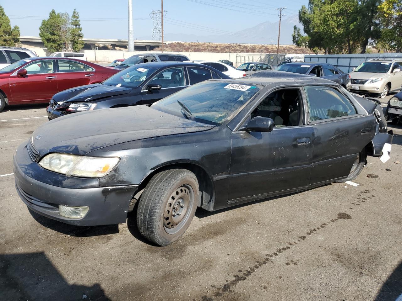 LEXUS ES 300 1997 black  gas JT8BF22G0V0010692 photo #1