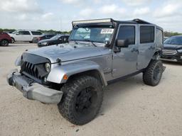 JEEP WRANGLER U 2014 gray 4dr spor flexible fuel 1C4BJWDG1EL199565 photo #2