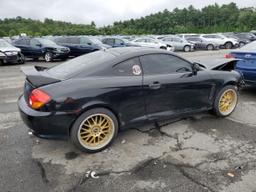 HYUNDAI TIBURON GT 2003 black  gas KMHHN65F03U006703 photo #4