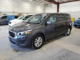 KIA SEDONA LX 2016 gray  gas KNDMB5C17G6204282 photo #2