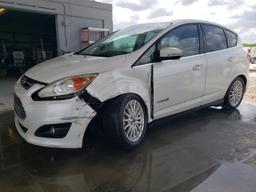 FORD C-MAX SEL 2014 white  hybrid engine 1FADP5BU4EL520238 photo #2