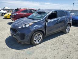 KIA SPORTAGE L 2019 charcoal  gas KNDPM3AC1K7623019 photo #2