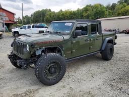 JEEP GLADIATOR 2021 green  gas 1C6JJTEG9ML608619 photo #2