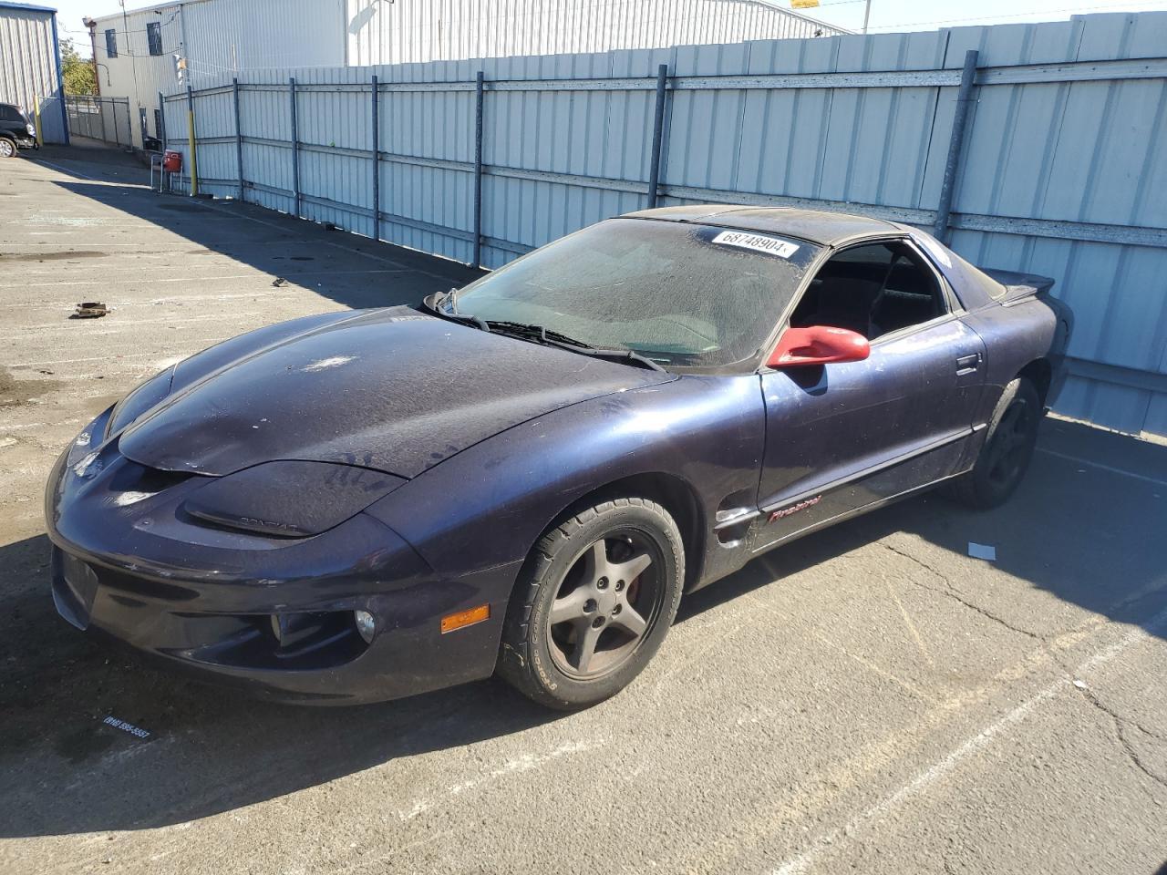 PONTIAC FIREBIRD 2000 blue  gas 2G2FS22K8Y2116172 photo #1