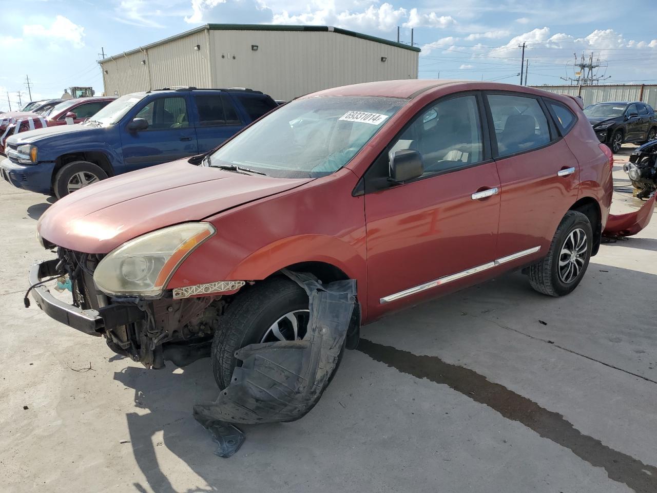 NISSAN ROGUE S 2012 burgundy  gas JN8AS5MT3CW302713 photo #1