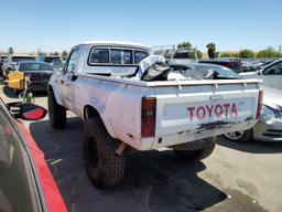 TOYOTA PICKUP RN3 1981 white  gas JT4RN38D4B0016481 photo #3