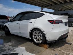 TESLA MODEL Y 2023 white  electric 7SAYGDEE1PF590900 photo #3