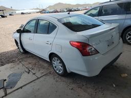 NISSAN VERSA S 2018 white  gas 3N1CN7AP6JL884102 photo #3