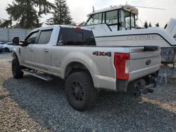 FORD F350 SUPER 2018 silver  diesel 1FT8W3BTXJEC59271 photo #4