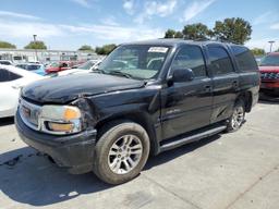 GMC DENALI 2002 black  gas 1GKEK63U02J301483 photo #2