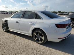 AUDI A4 PRESTIG 2018 white  gas WAUMMAF42JN010942 photo #3