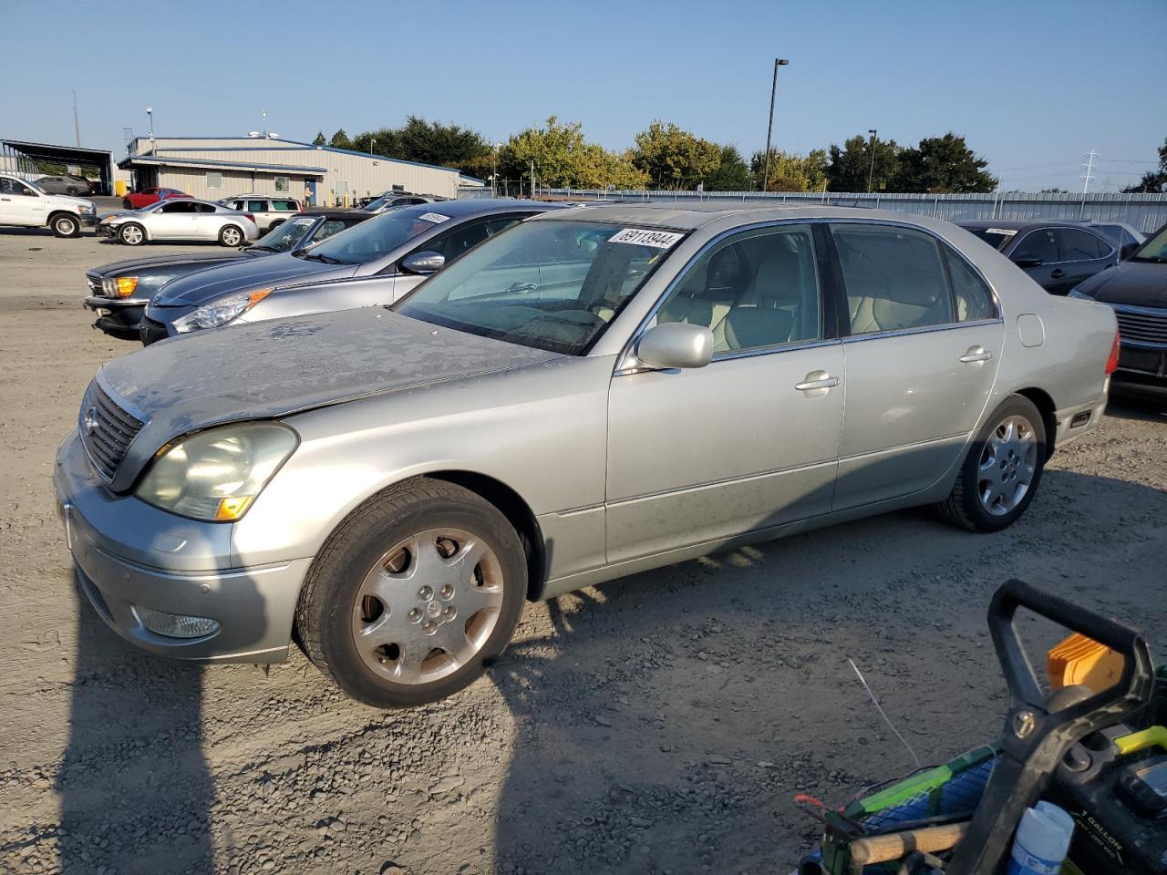 LEXUS LS 430 2003 silver  gas JTHBN30F730122230 photo #1