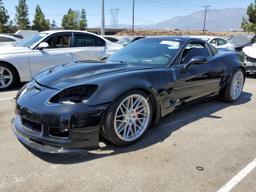 CHEVROLET CORVETTE Z 2009 black  gas 1G1YR26R195801216 photo #2