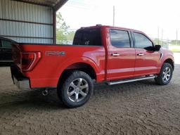 FORD F150 SUPER 2022 red  gas 1FTFW1E59NKE35260 photo #4