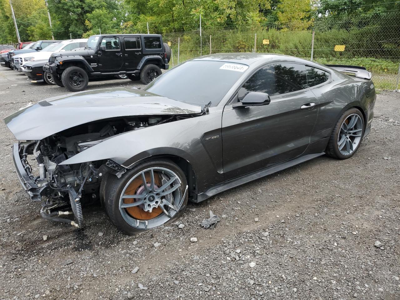 FORD MUSTANG SH 2017 gray  gas 1FA6P8JZ5H5526162 photo #1