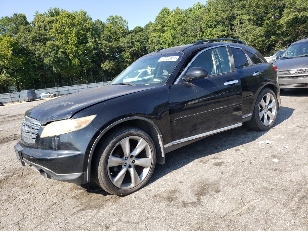 INFINITI FX35 2006 black 4dr spor gas JNRAS08W16X203289 photo #1