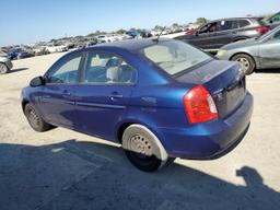 HYUNDAI ACCENT GLS 2008 blue  gas KMHCN46C88U234703 photo #3