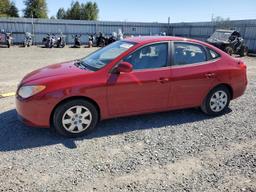 HYUNDAI ELANTRA GL 2007 red  gas KMHDU46D37U080741 photo #2