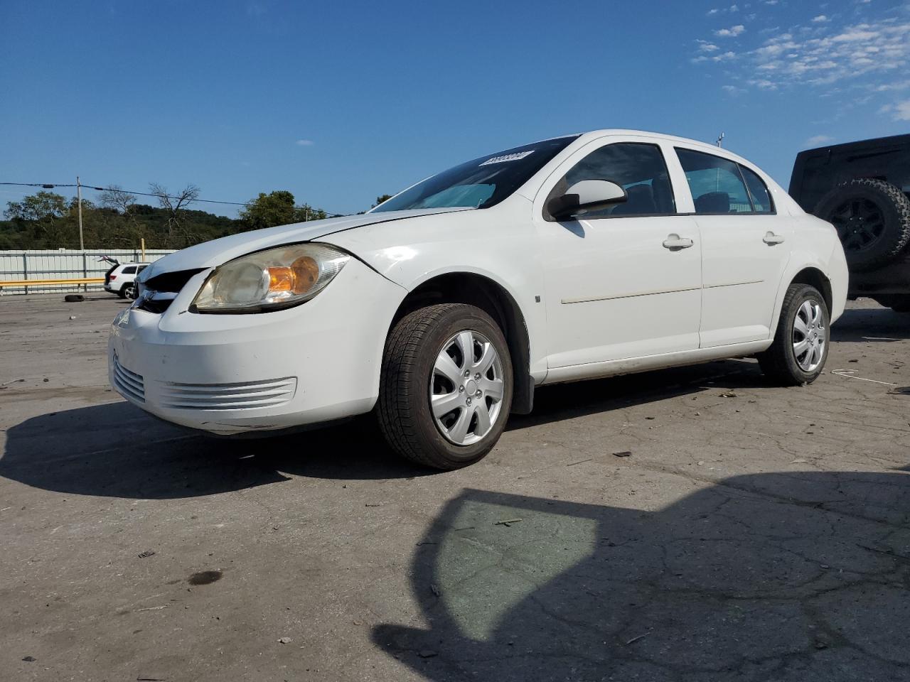 CHEVROLET COBALT LT 2009 white  gas 1G1AT58H297239873 photo #1