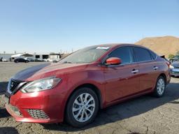 NISSAN SENTRA 2018 red  gas 3N1AB7AP2JY280033 photo #2