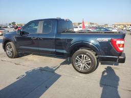 FORD F150 SUPER 2023 blue  gas 1FTEX1CP9PKD78090 photo #3