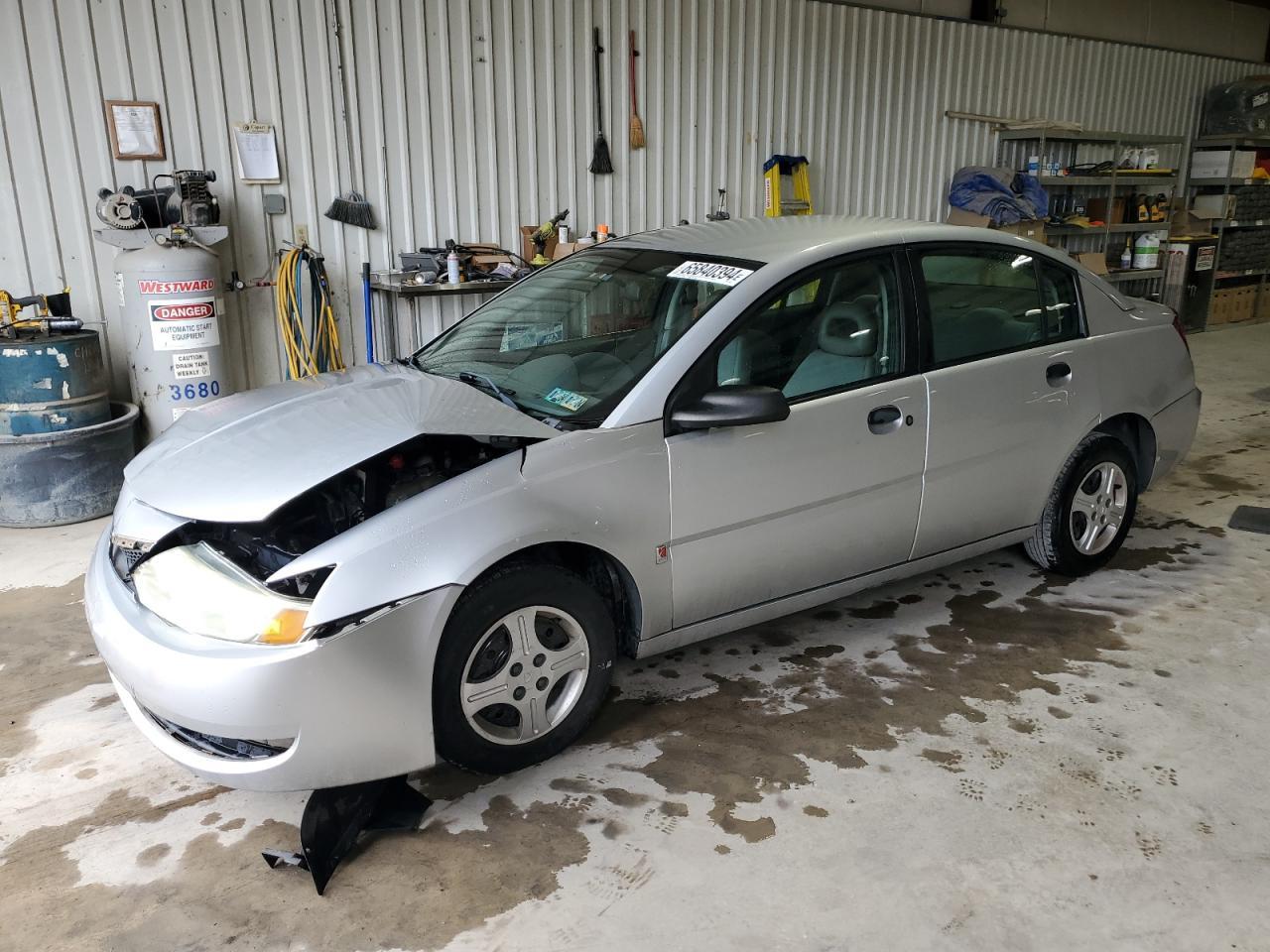 SATURN ION LEVEL 2003 silver  gas 1G8AG52F63Z152633 photo #1