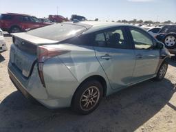 TOYOTA PRIUS 2017 turquoise hatchbac hybrid engine JTDKBRFU7H3027563 photo #4