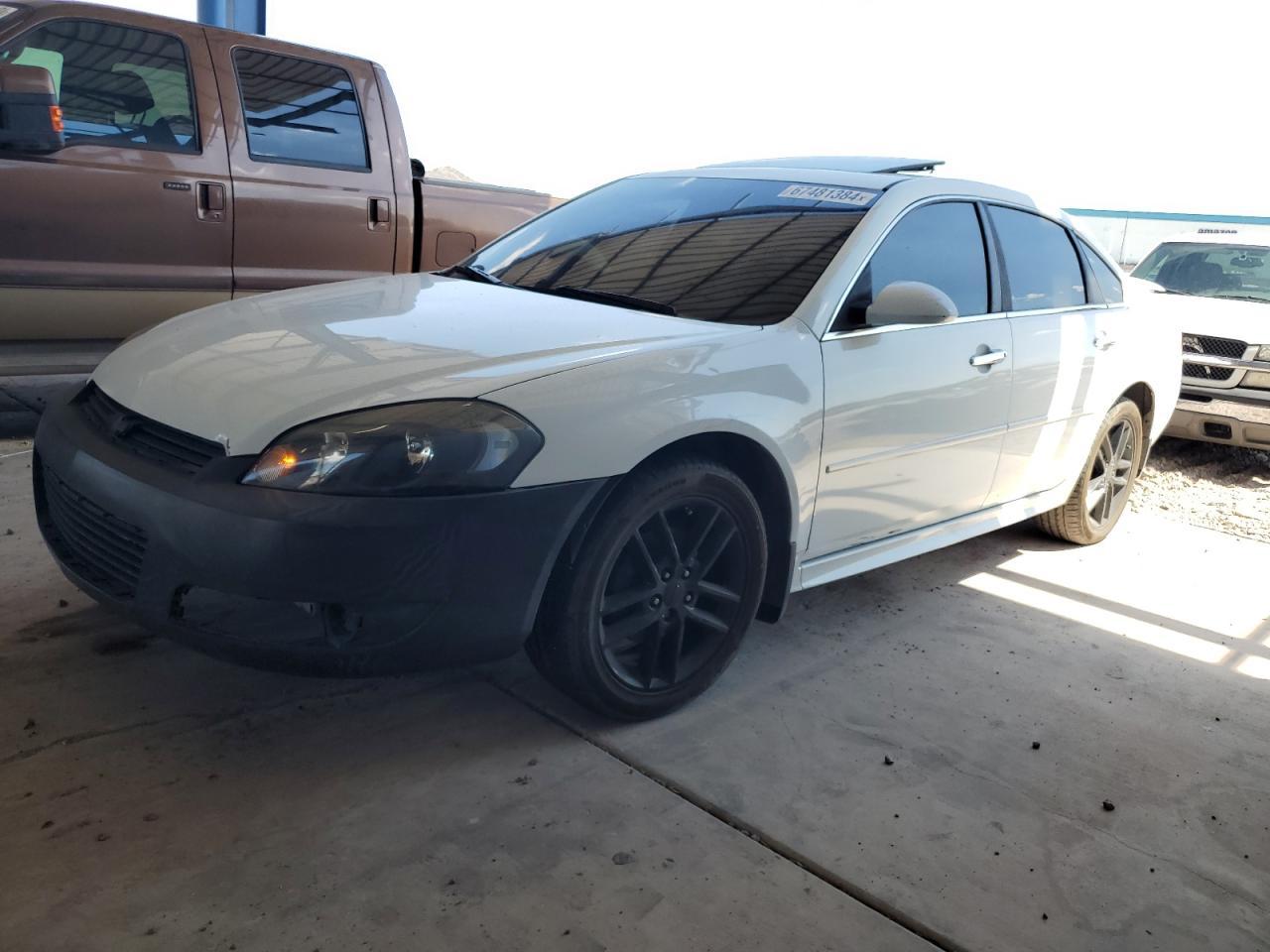 CHEVROLET IMPALA LTZ 2010 white  flexible fuel 2G1WC5EM4A1169494 photo #1