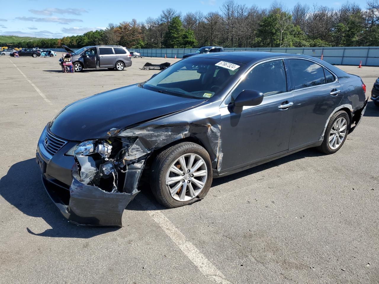 LEXUS ES 350 2007 charcoal  gas JTHBJ46G472072236 photo #1