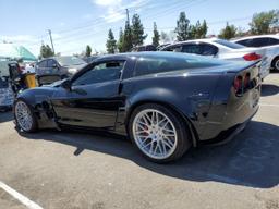 CHEVROLET CORVETTE Z 2009 black  gas 1G1YR26R195801216 photo #3