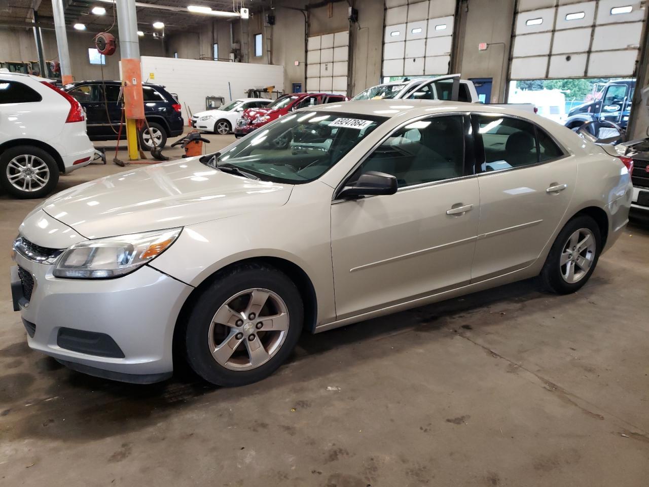 CHEVROLET MALIBU LS 2014 silver sedan 4d gas 1G11A5SL0EF302701 photo #1