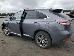 LEXUS RX 450H 2013 charcoal 4dr spor hybrid engine JTJBC1BAXD2436423 photo #3