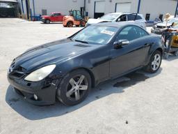 MERCEDES-BENZ SLK 280 2007 black  gas WDBWK54F57F157433 photo #2