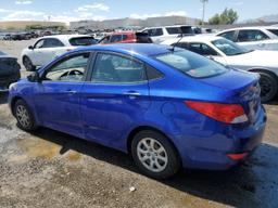 HYUNDAI ACCENT GLS 2013 blue sedan 4d gas KMHCT4AE8DU521872 photo #3